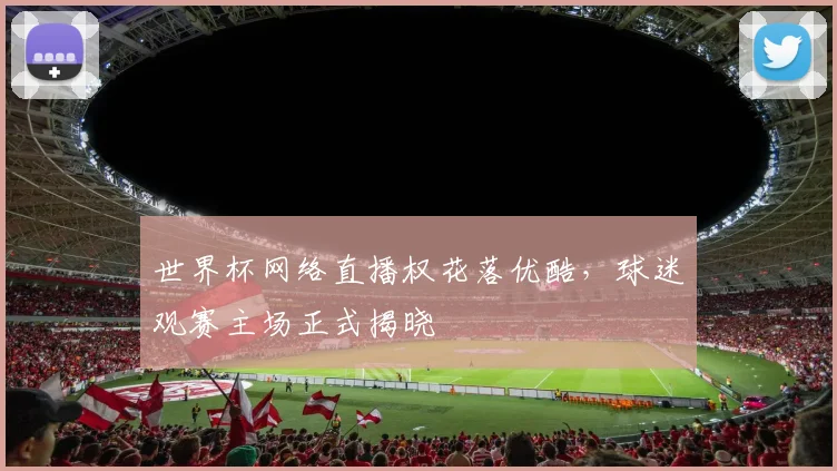 世界杯网络直播权花落优酷，球迷观赛主场正式揭晓