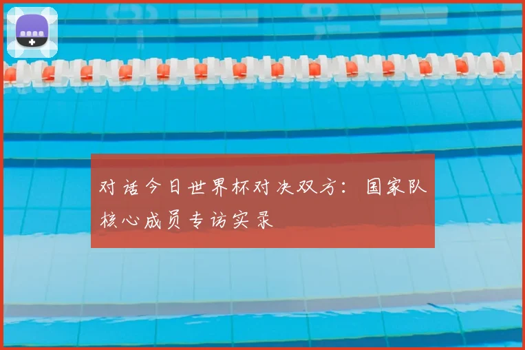 对话今日世界杯对决双方：国家队核心成员专访实录
